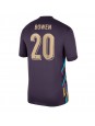 England Jarrod Bowen #20 Replika Borta Kläder EM 2024 Kortärmad